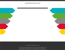 Tablet Screenshot of maistelemoveis.com